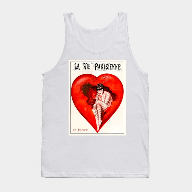 La Vie Parisienne, 1928 Tank Top by WAITE-SMITH VINTAGE ART